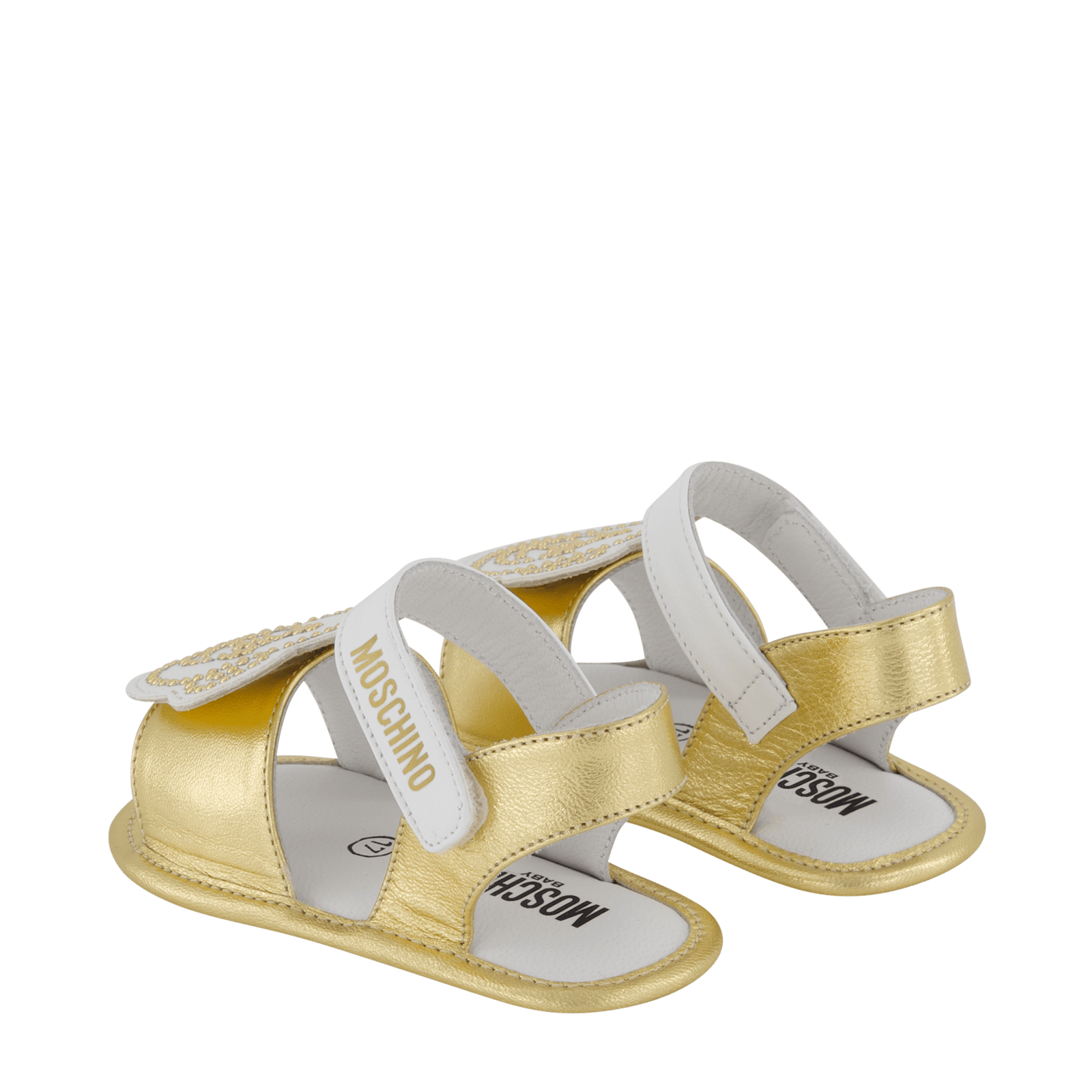 Moschino Baby Meisjes Sneakers Goud 16