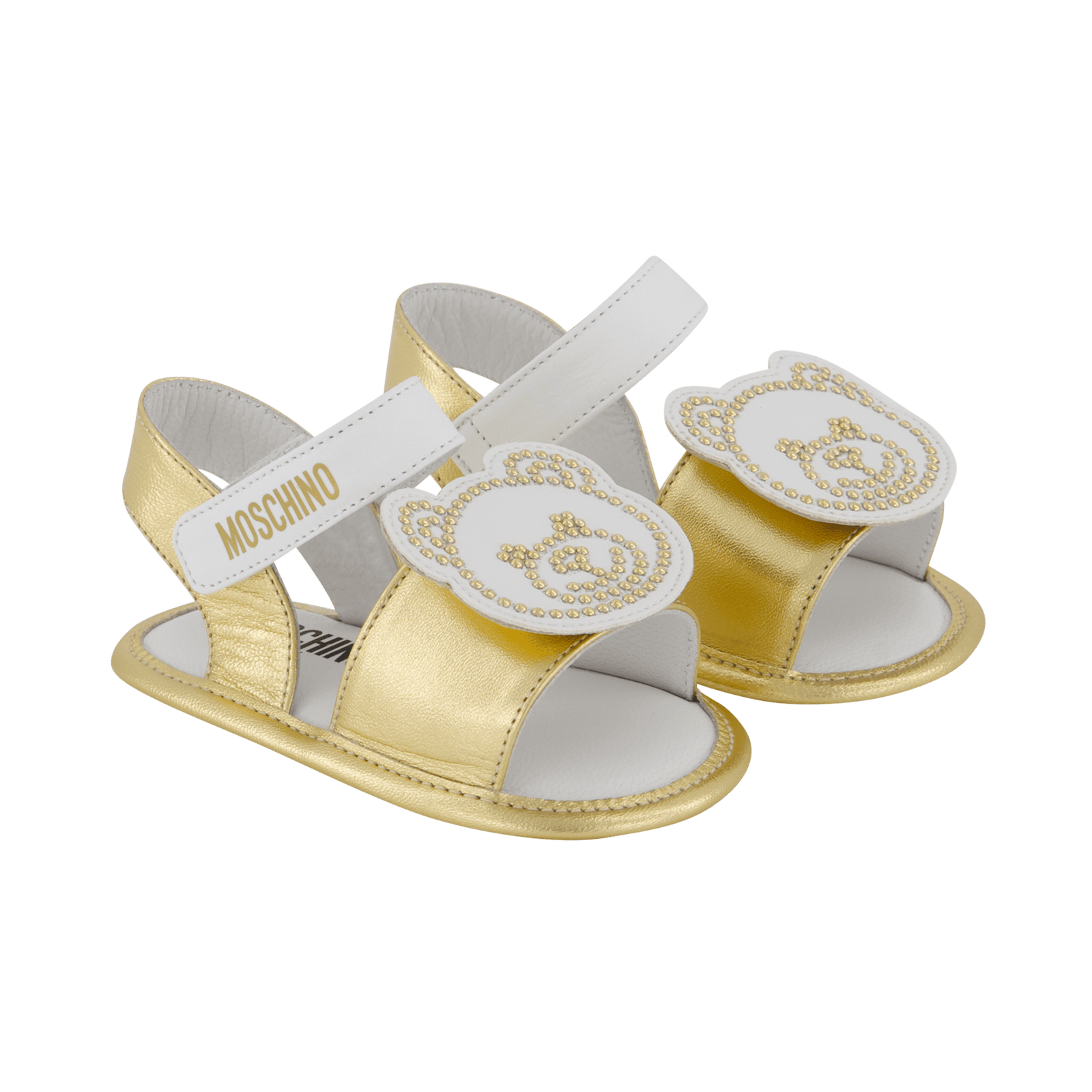 Moschino Baby Meisjes Sneakers Goud 16