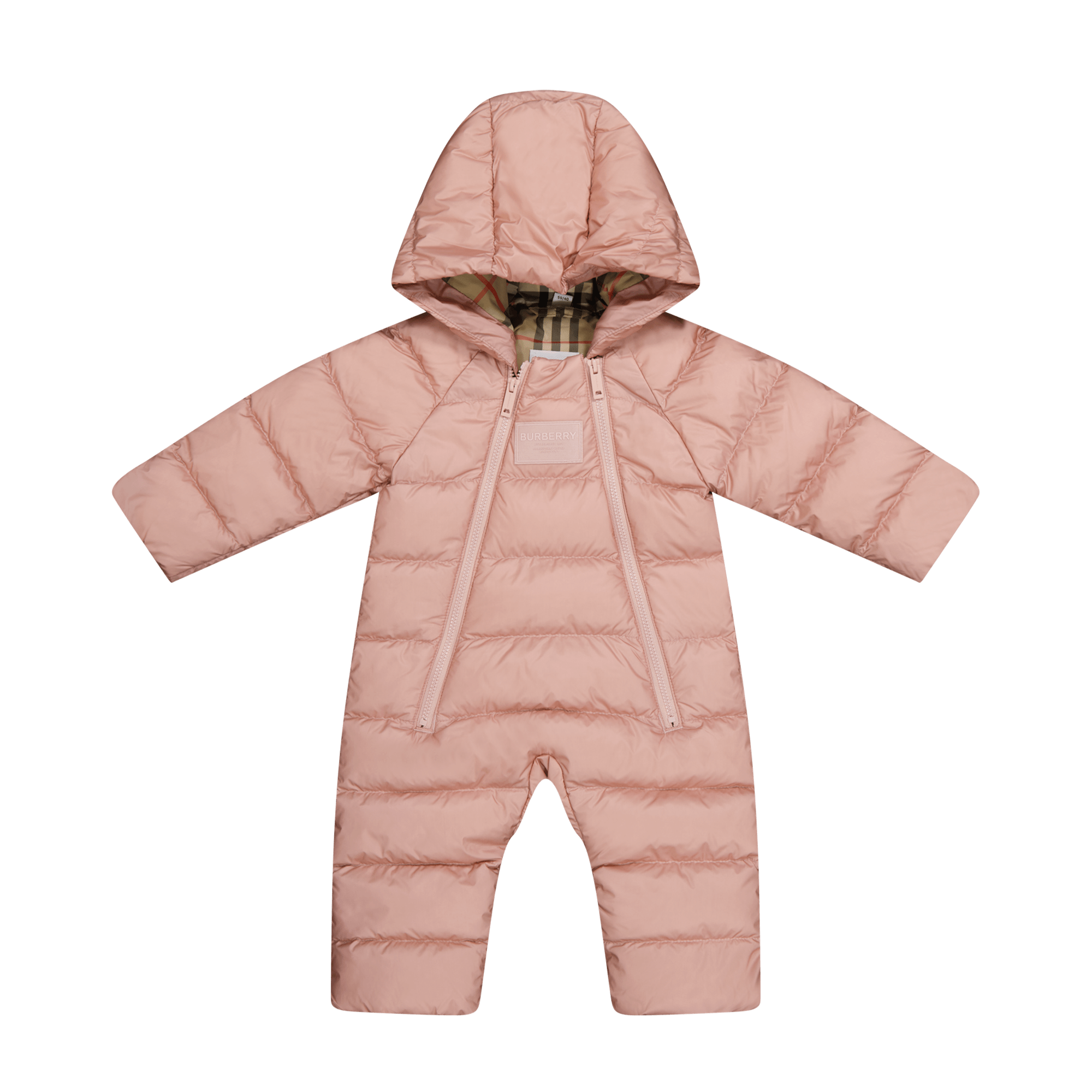 Burberry Baby Meisjes Skipak Licht Roze Superstellar