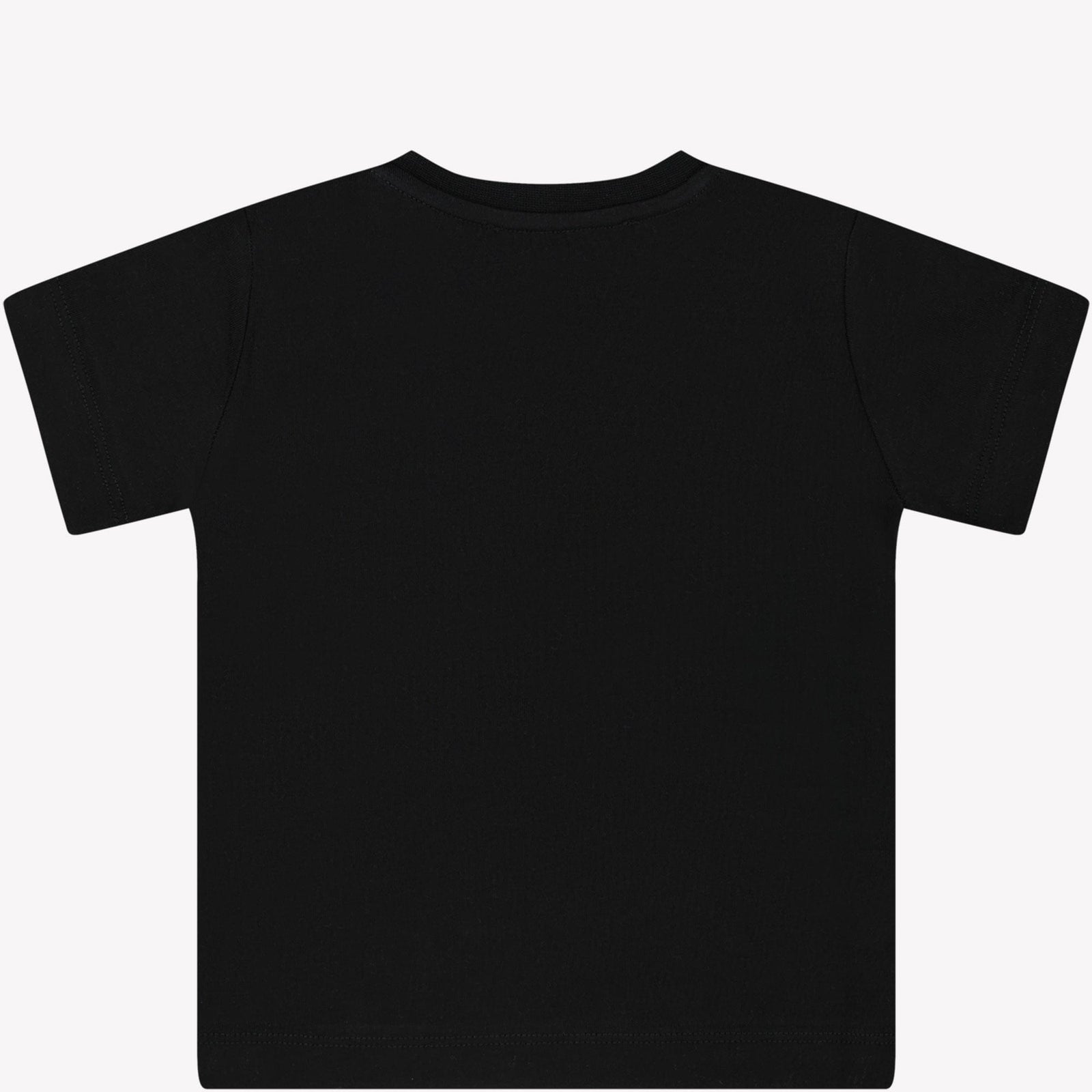 Iceberg Baby Jongens T-shirt Zwart 6 mnd