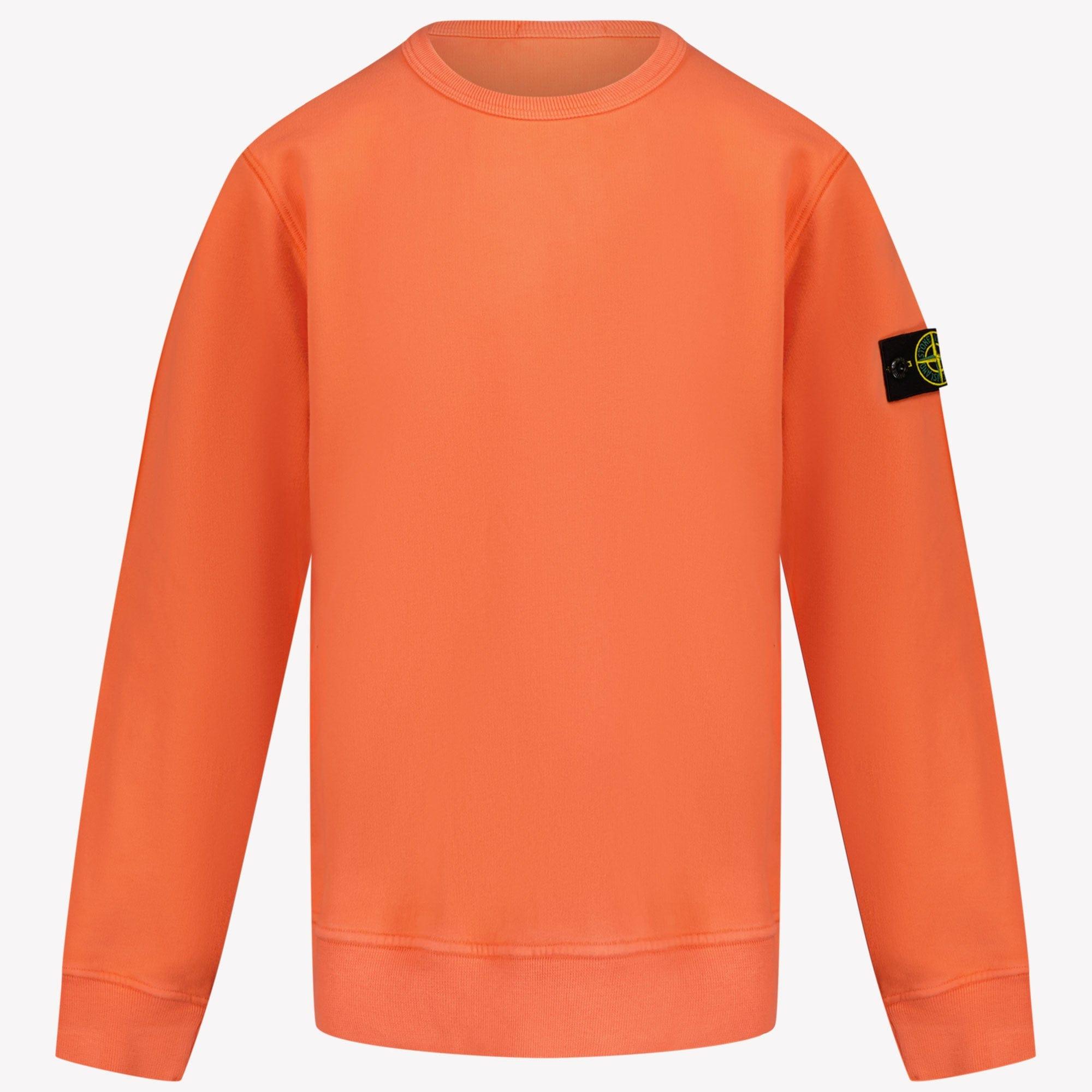 Oranje stone island trui hotsell
