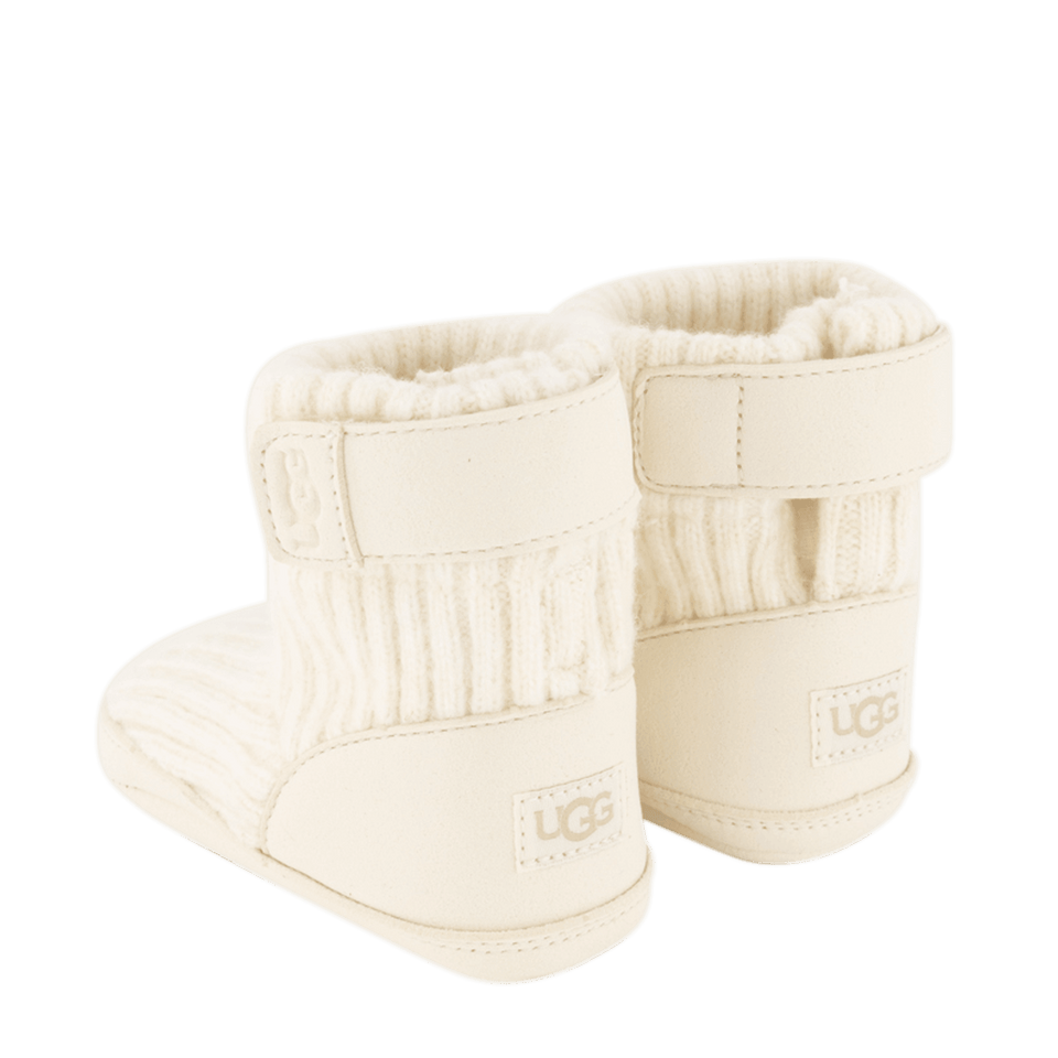 UGG Baby Meisjes Slofjes Off White Superstellar