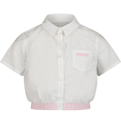 Versace Kinder Meisjes Blouse Wit