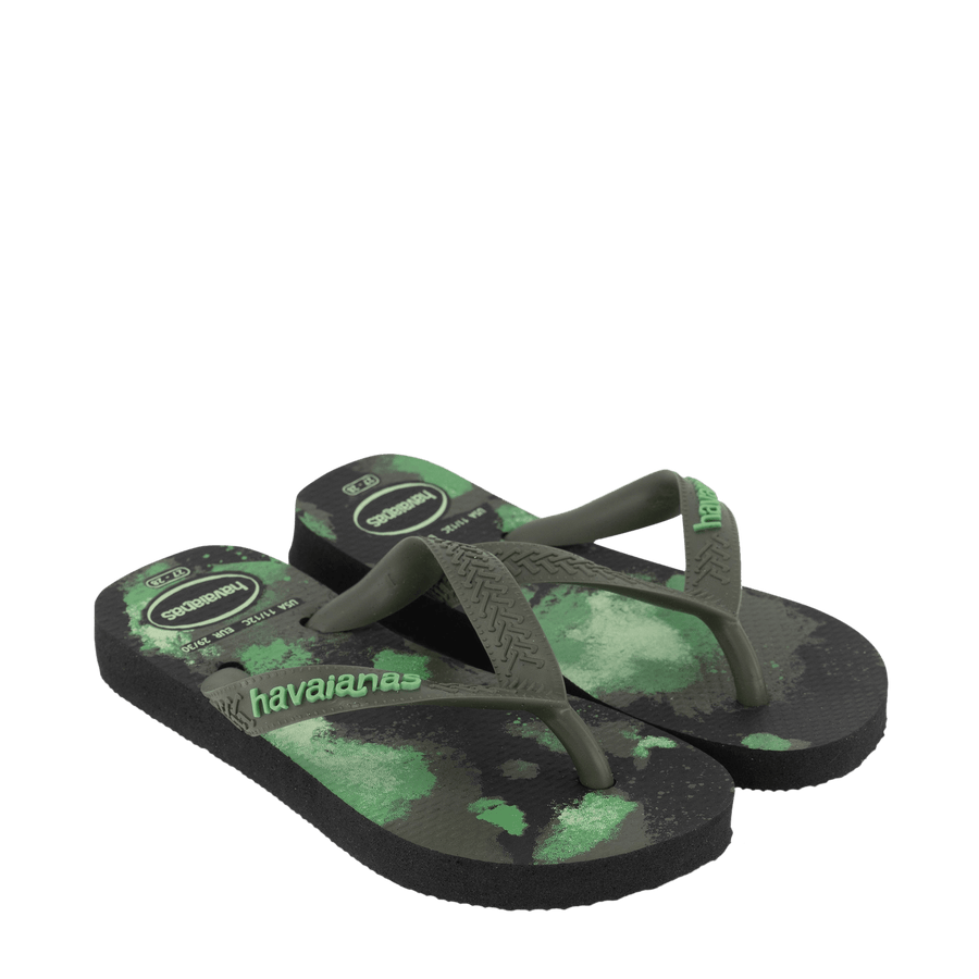 Havaianas Boys Slides Black