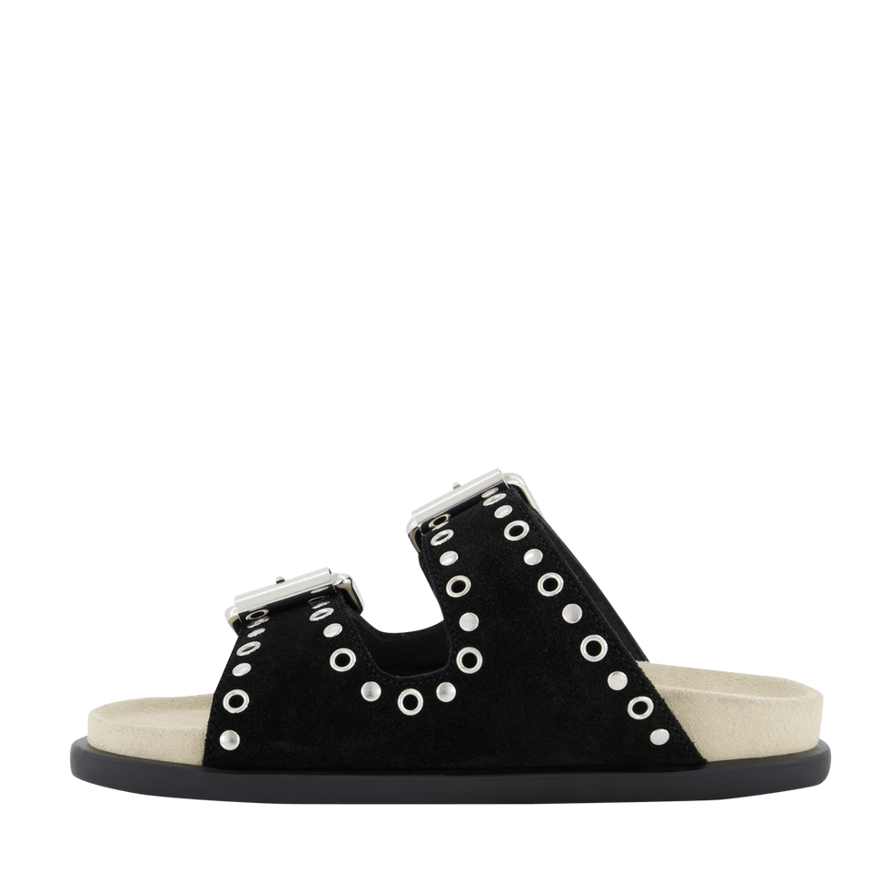 Dsquared2 Kinder Unisex Slippers Zwart