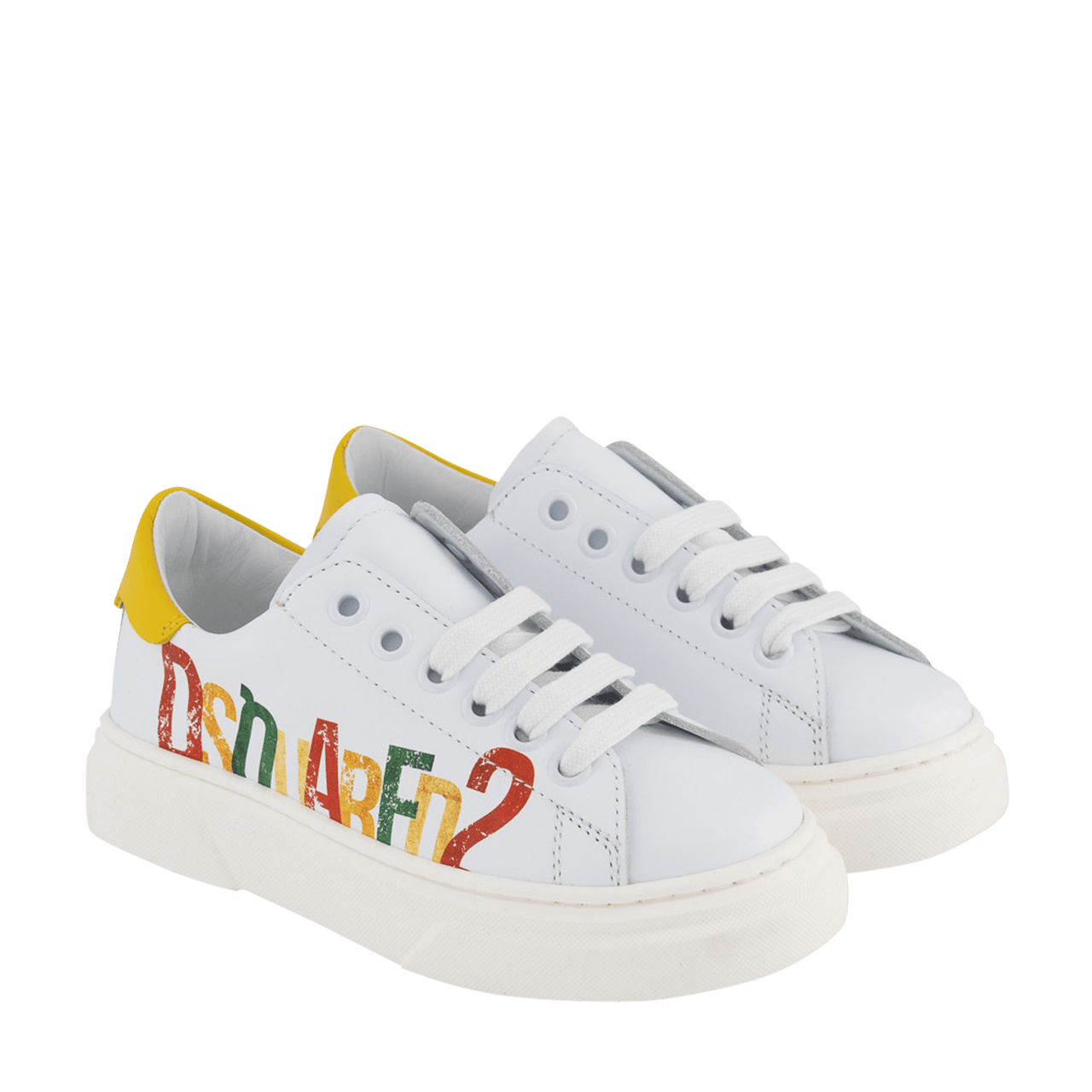 Dsquared2 Kinder Unisex Sneakers Wit