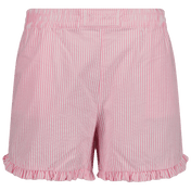 Off-White Children's Shorts Pink