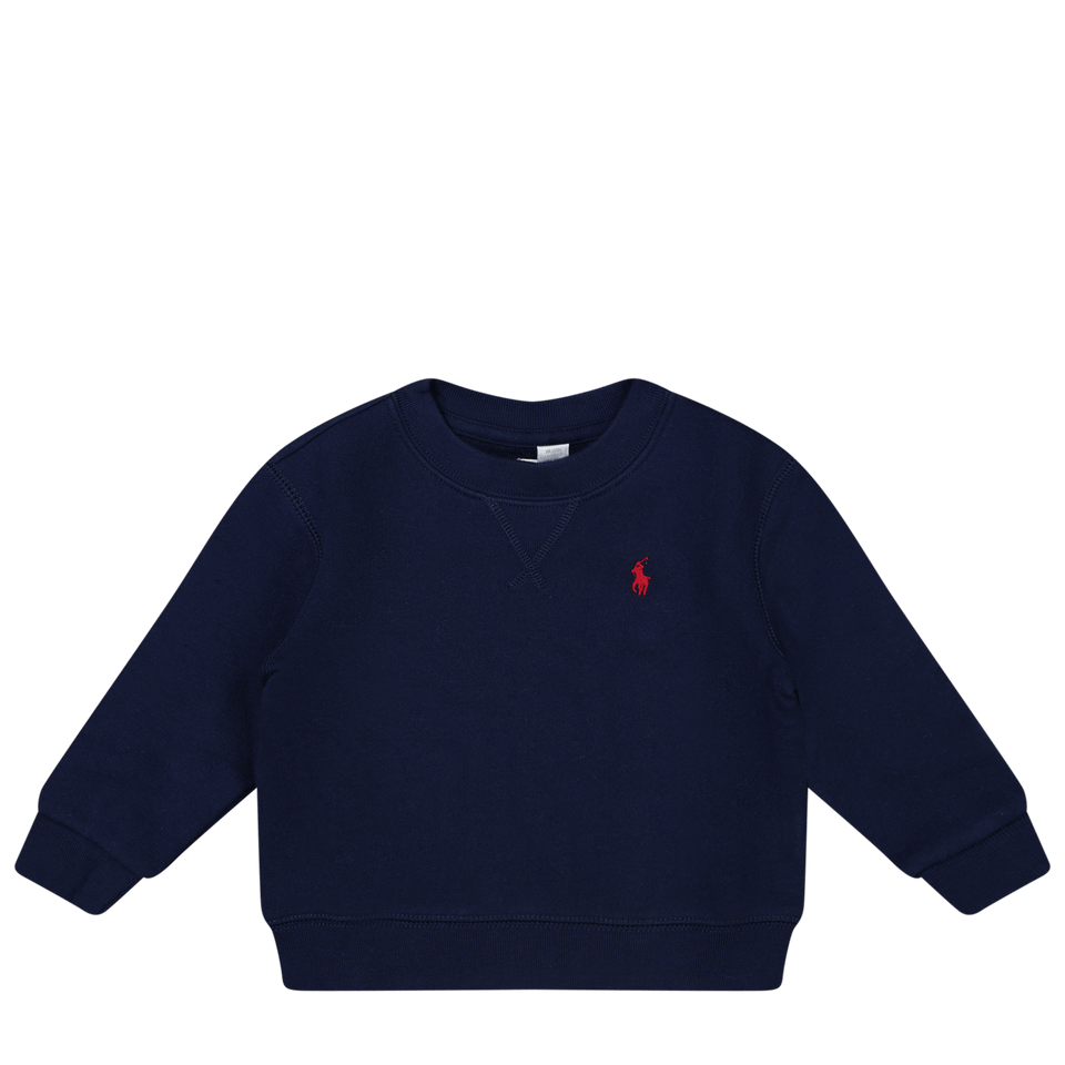Ralph Lauren Baby Jongens Trui In Navy