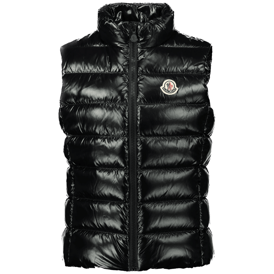 Moncler Kinder Meisjes Bodywarmer Zwart
