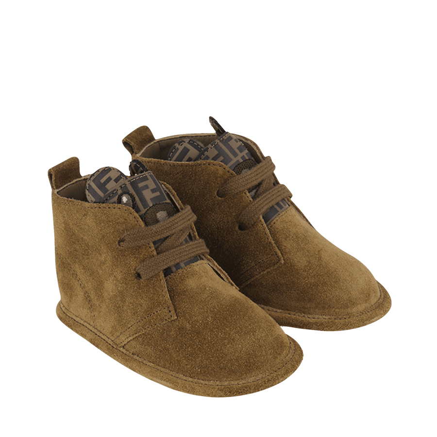 Fendi Baby Unisex Schoenen Camel