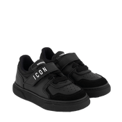 Dsquared2 Kinder Unisex Sneakers Zwart