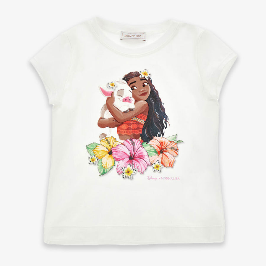 MonnaLisa Kids Girls T-Shirt In White