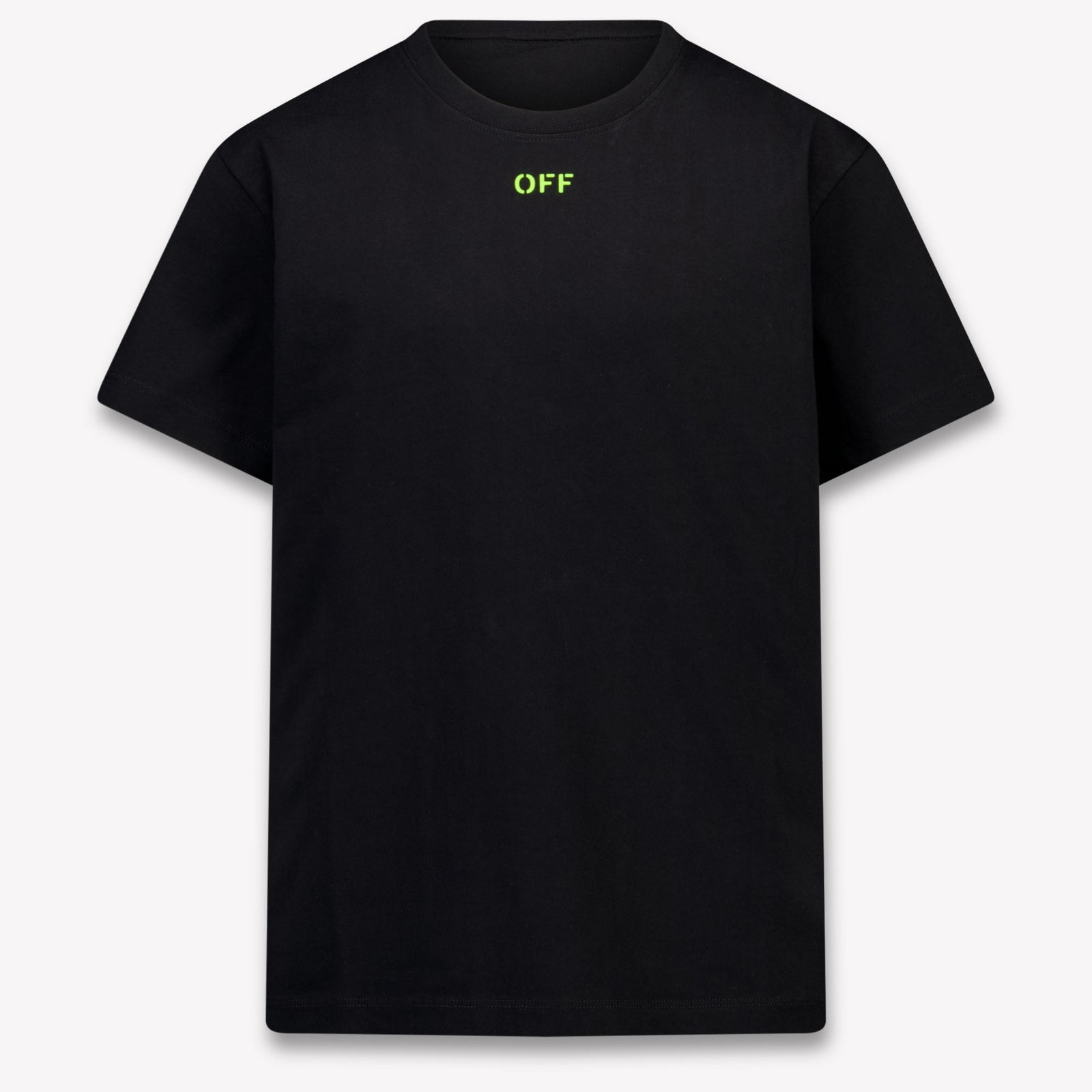Off-White Kinder Jongens T-Shirt In Zwart