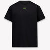 Off-White Kinder Jongens T-Shirt In Zwart