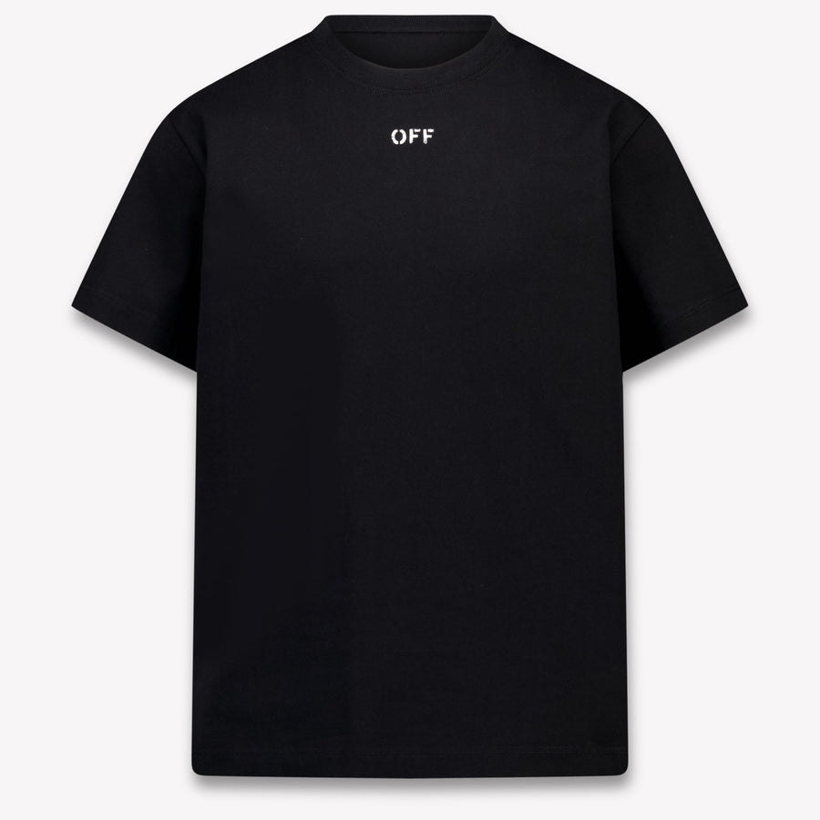 Off-White Kids Boys T-Shirt In Black