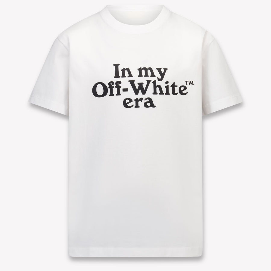 Off-White Kids Boys T-Shirt In White