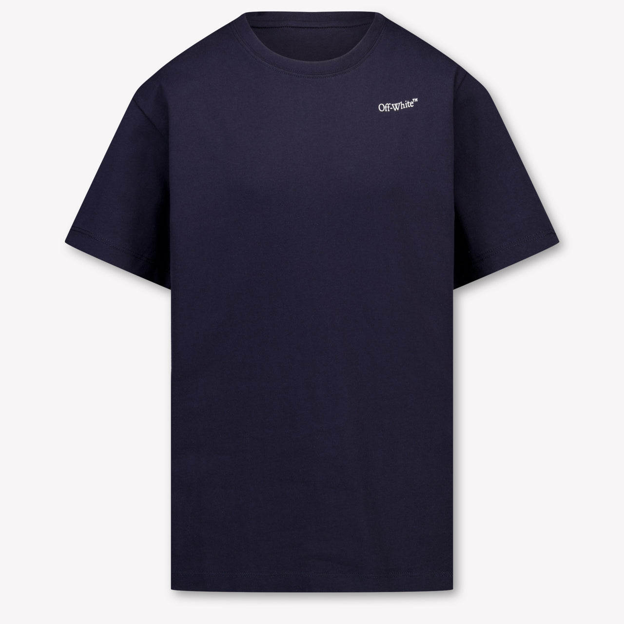 Off-White Kinder Jongens T-Shirt In Donker Blauw
