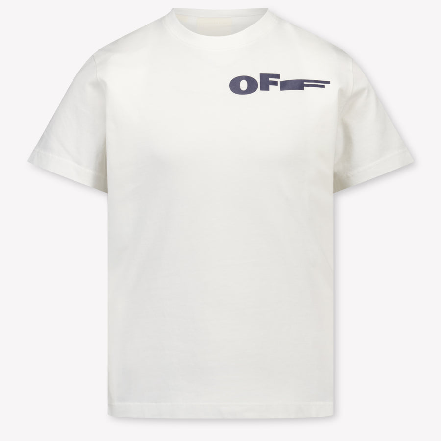 Off-White Kids Boys T-Shirt In White
