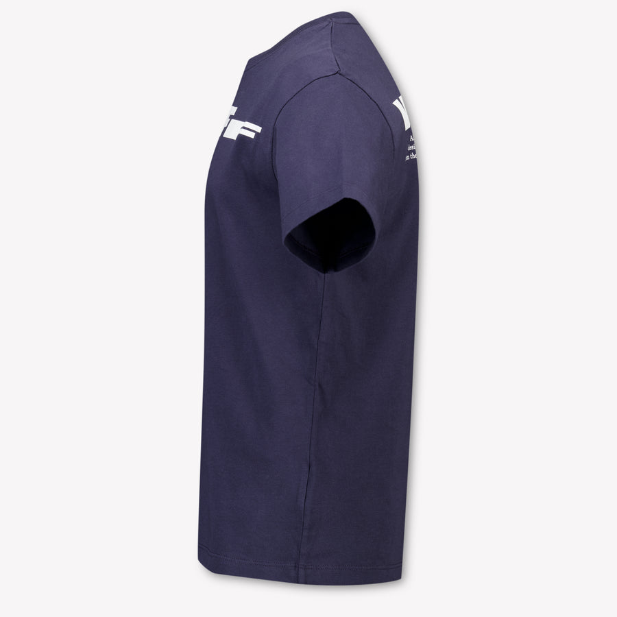 Off-White Kids Boys T-Shirt In Dark Blue