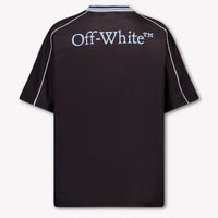 Off-White Kinder Jongens T-Shirt In Zwart