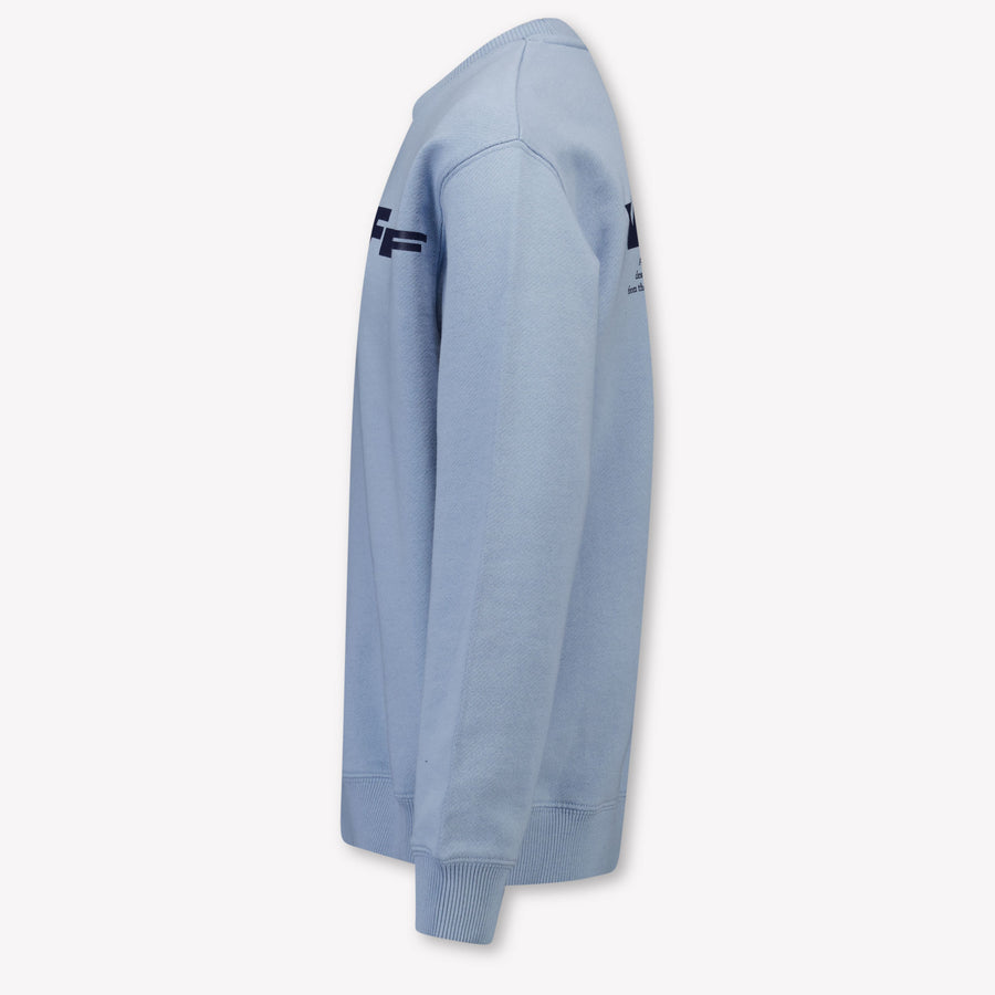 Off-White Kinder Jongens Trui In Licht Blauw