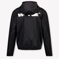 Off-White Kids Boys Summer jacket In Black