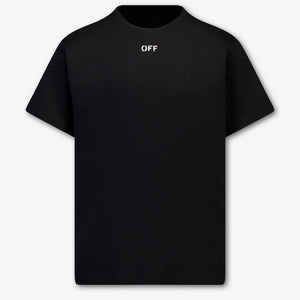 Off-White Kinder Meisjes T-Shirt In Zwart