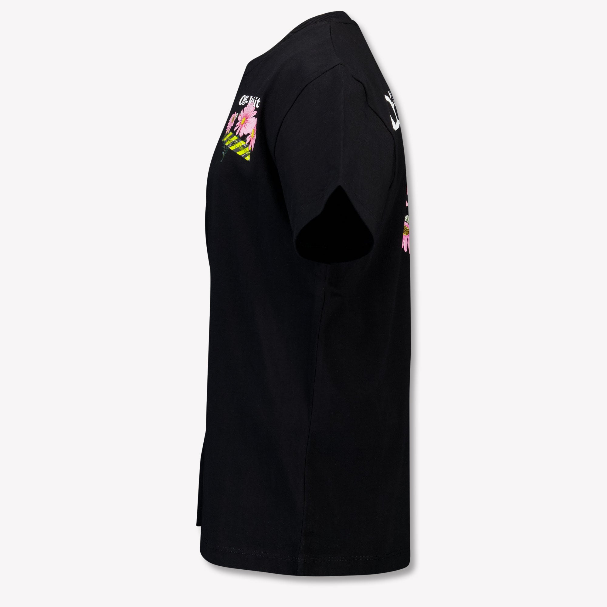 Off-White Kinder Meisjes T-Shirt In Zwart