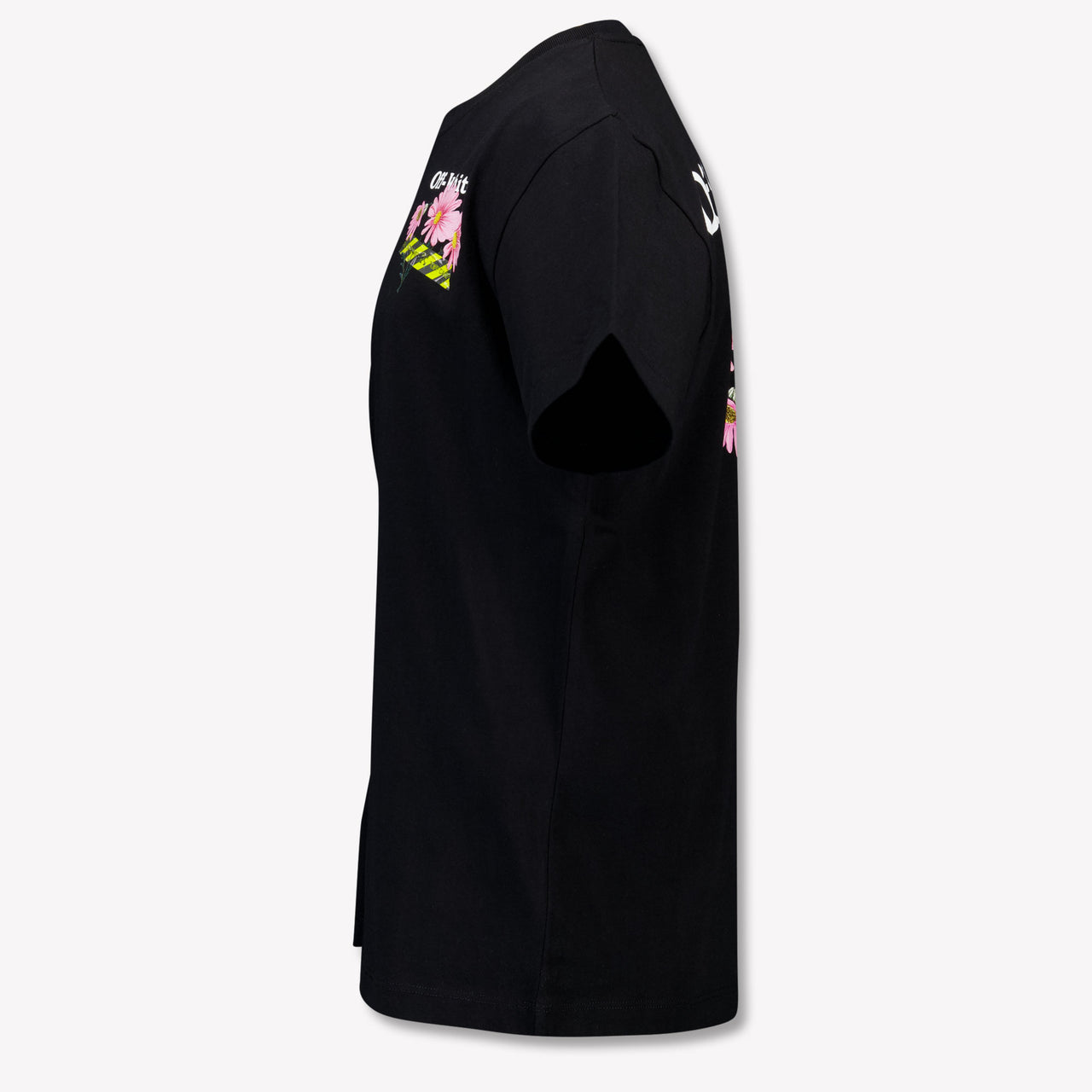 Off-White Kinder Meisjes T-Shirt In Zwart