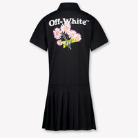 Off-White Kids Girls Dress In Black