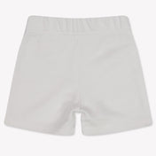 Off-White Baby Jongens Shorts In Wit
