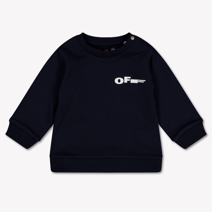 Off-White Baby Jongens Trui In Zwart