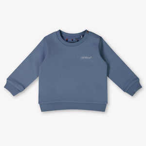 Off-White Baby Jongens Trui In Licht Blauw