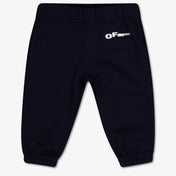 Off-White Baby Boys Pants In Black