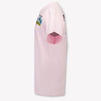 Off-White Kinder Meisjes T-Shirt In Licht Roze
