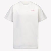 Off-White Kinder Meisjes T-Shirt In Wit