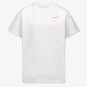 Off-White Kids Girls T-Shirt In White