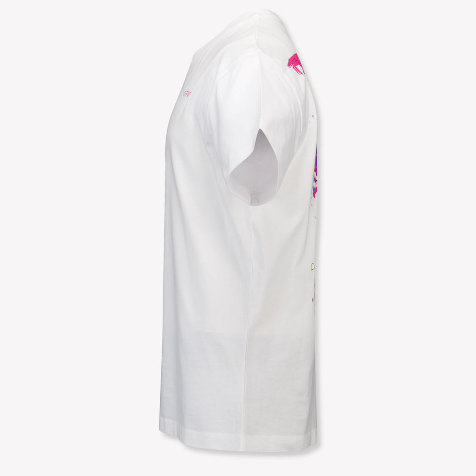 Off-White Kinder Meisjes T-Shirt In Wit