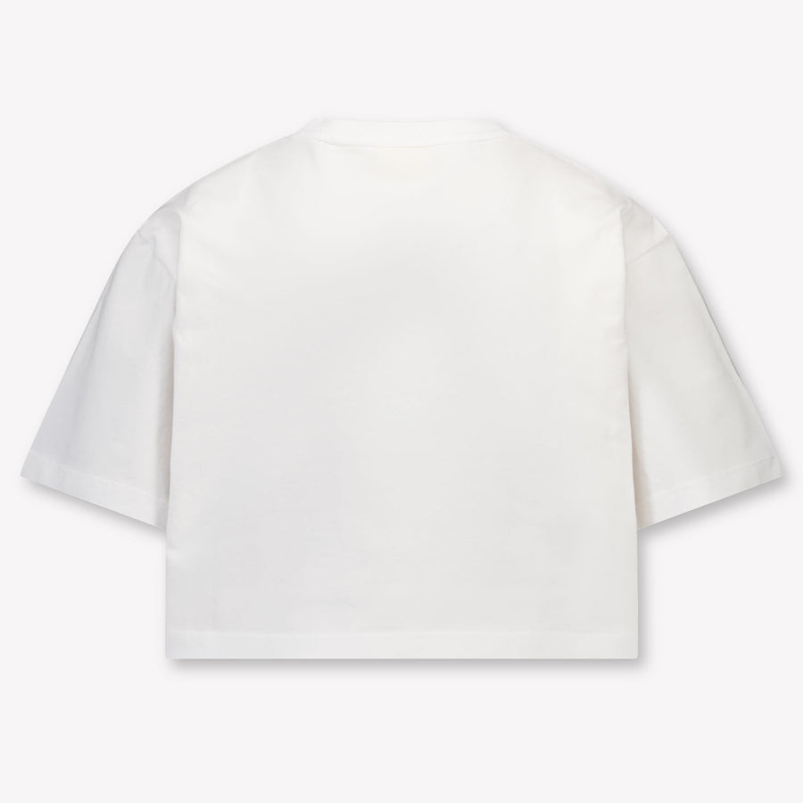 Off-White Kinder Meisjes T-Shirt In Wit