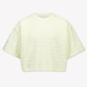 Off-White Kinder Meisjes T-Shirt In Geel