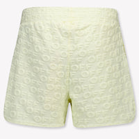 Off-White Kids Girls Pants In Yellow
