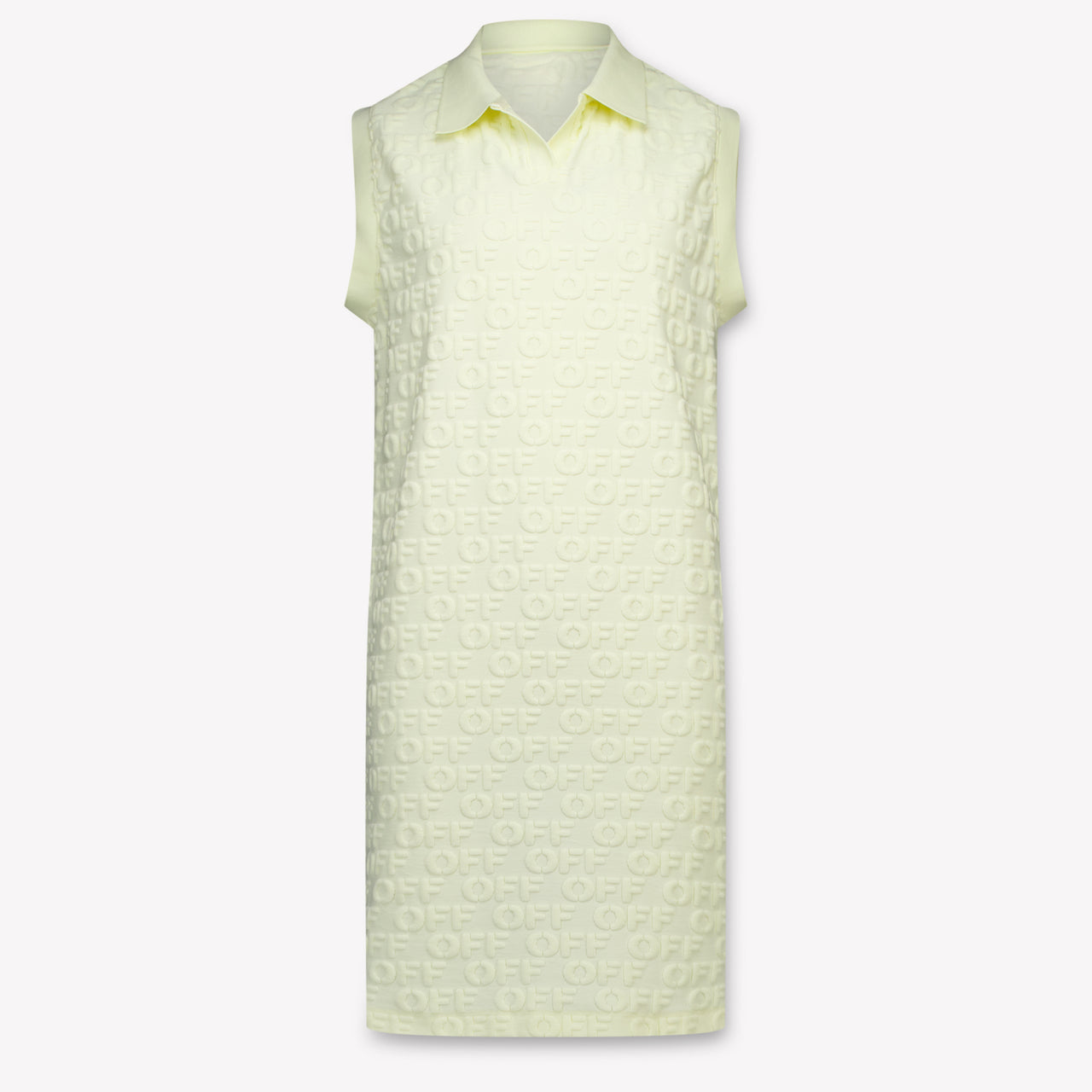 Off-White Kids Girls Dress In Yellow