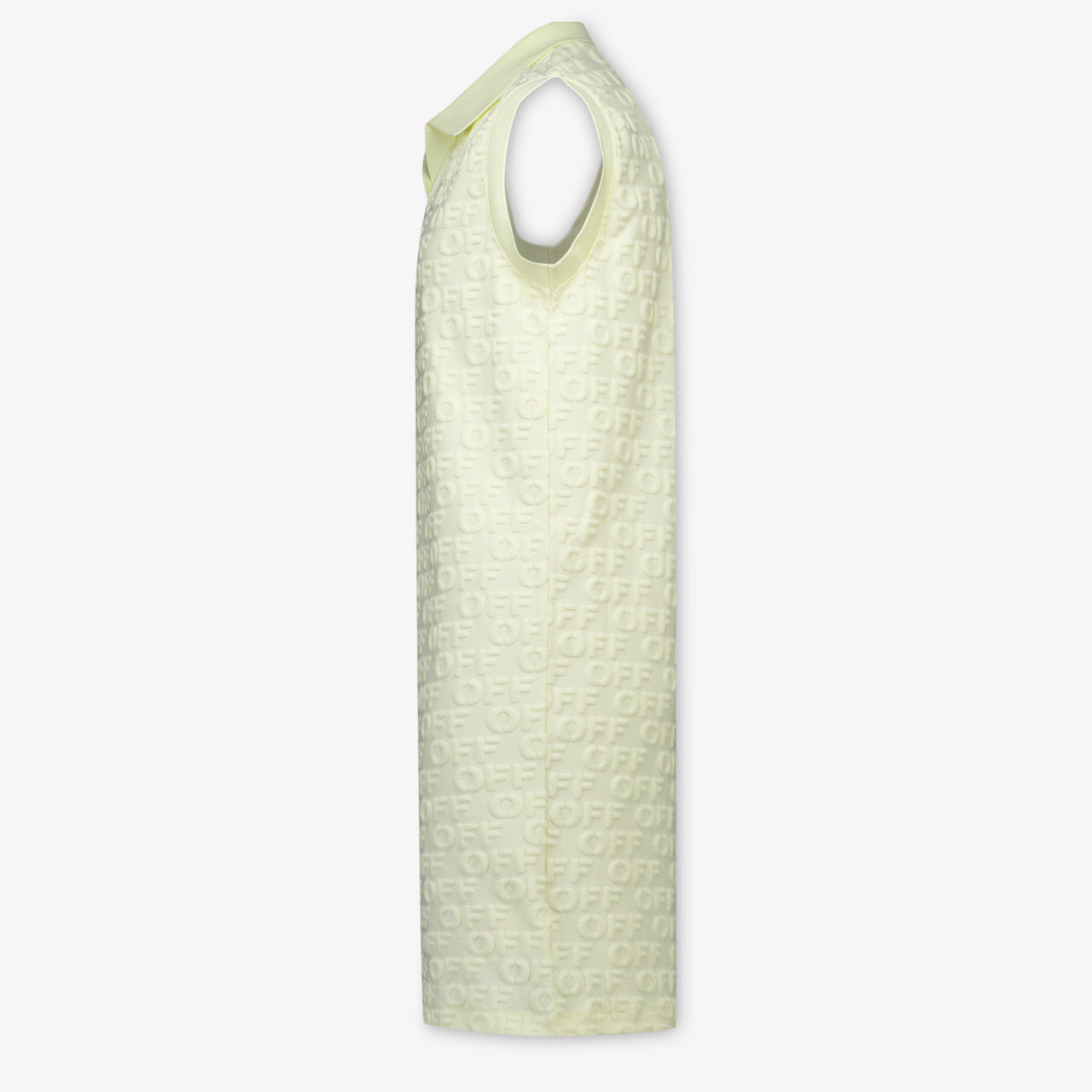 Off-White Kids Girls Dress In Yellow