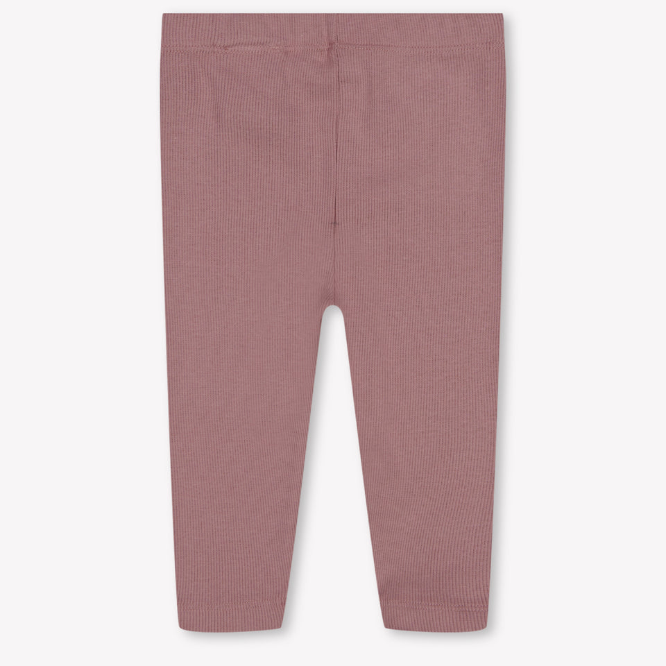 Off-White Baby Meisjes Legging In Licht Roze