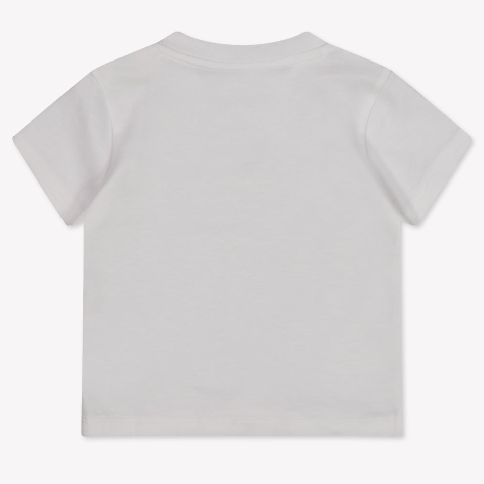 Off-White Baby Meisjes T-Shirt In Wit