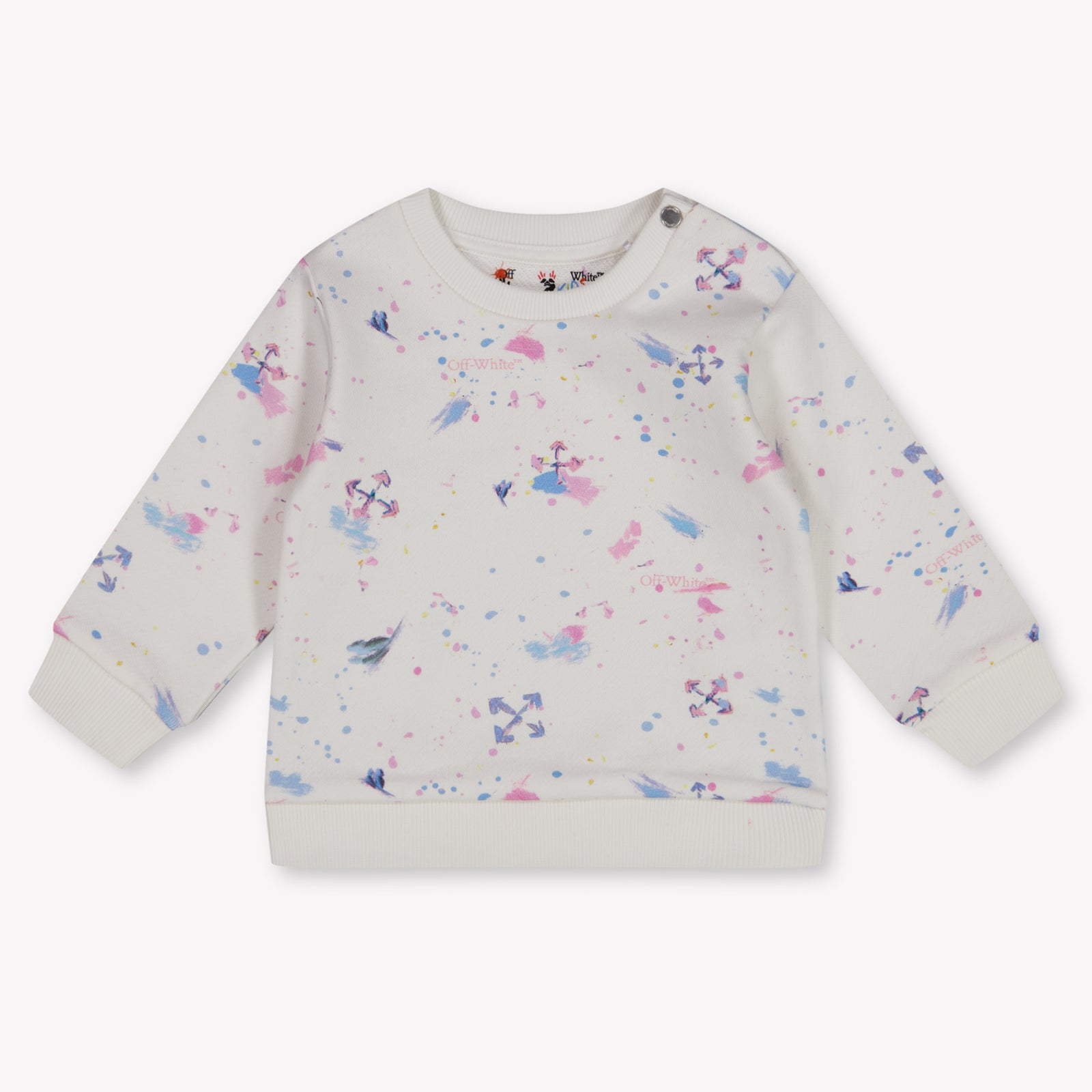 Off-White Baby Girls Sweater In White