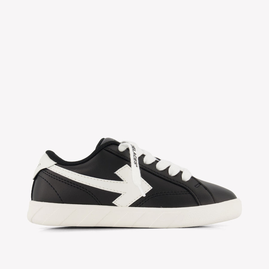 Off-White Kids Unisex Sneakers In Black