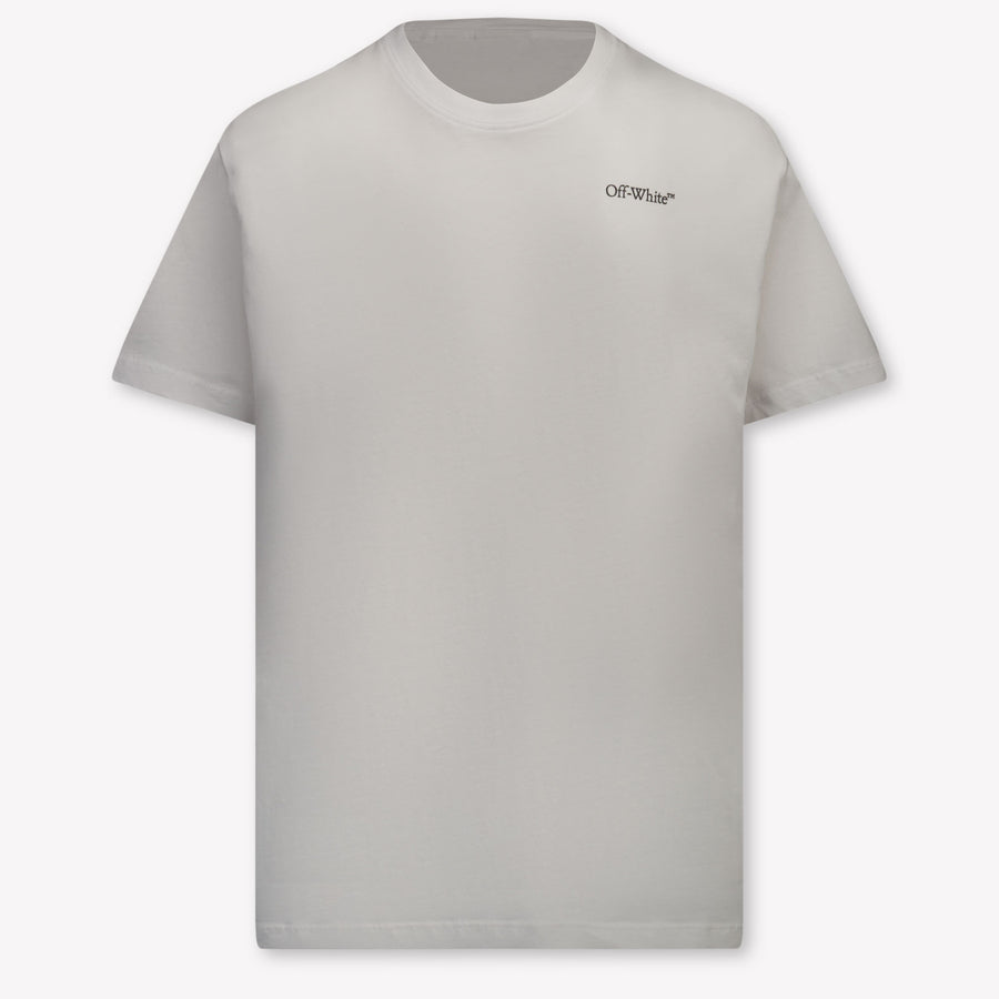 Off-White Kinder Jongens T-Shirt In Wit
