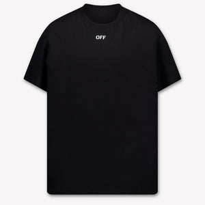 Off-White Kinder Jongens T-Shirt In Zwart