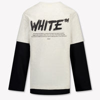 Off-White Kinder Jongens T-Shirt In Grijs
